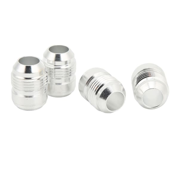 4 stk. 10AN svejsning til 3 4 tommer NPT gevind aluminiumslegering slange studs rør endeadapter
