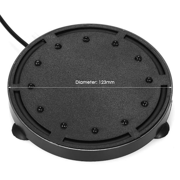 12 LED-boblelampe Aquarium nedsænkelig, farverig luftboblelys nedsænkelig lampe, 12,5 cm LED-belysningsdekoration Colo