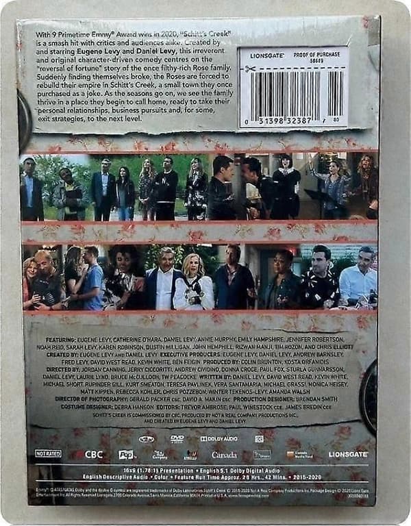 Schitt's Creek: The Complete Collection (DVD, 2020, 15-disc box set)