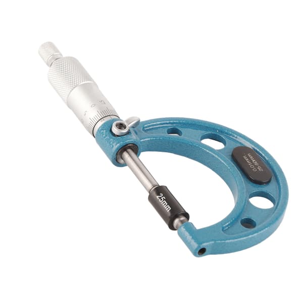 Rustfrit stål højpræcisionsmikrometer 0,01 mm 25-50 mm