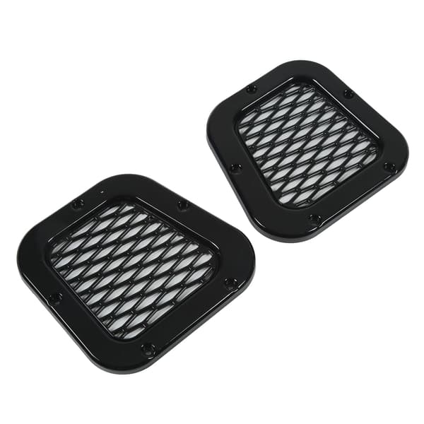 Land Rover Defender 2004 2019 Front Luftinntaks Grilldeksel Gloss Sort Erstatning