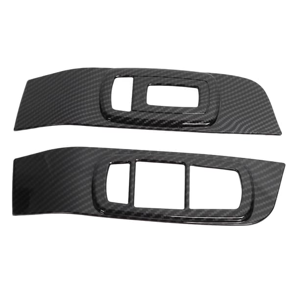 Vindusbryterpaneldeksel i karbonfiberstil, erstatning for Dodge Challenger 2015 2021