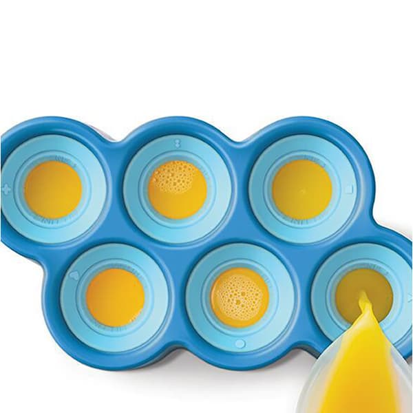 6 kopper klovnefiskformet ispindeform tegneserie isform DIY silikone ispindeform