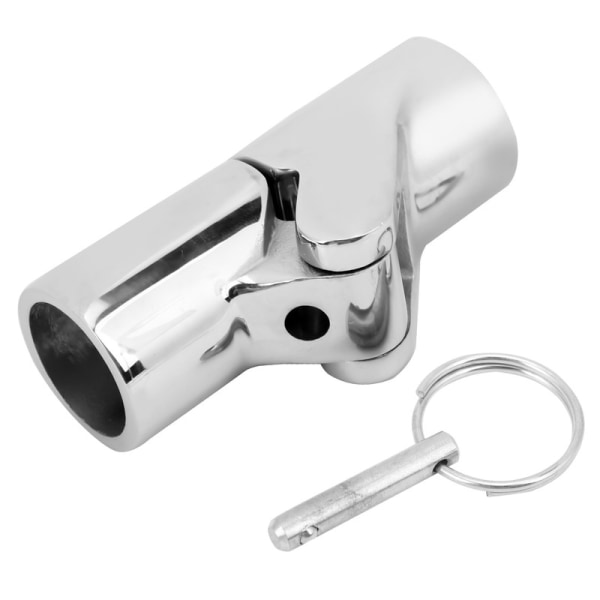 Rostfritt stål fällbar cap marina yachttillbehör med dragstift 22mm