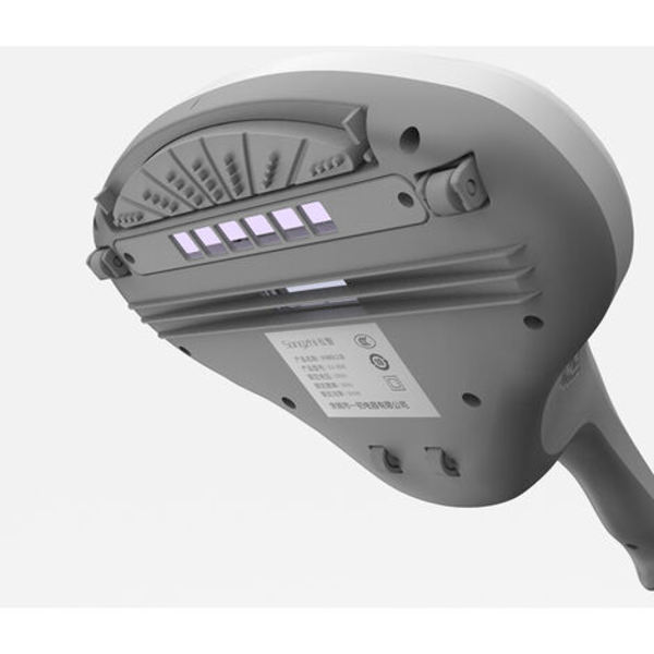 Anti-mide UV-støvsuger, Tekstilmadrasstøvsuger med UV-steriliseringslys (pink)
