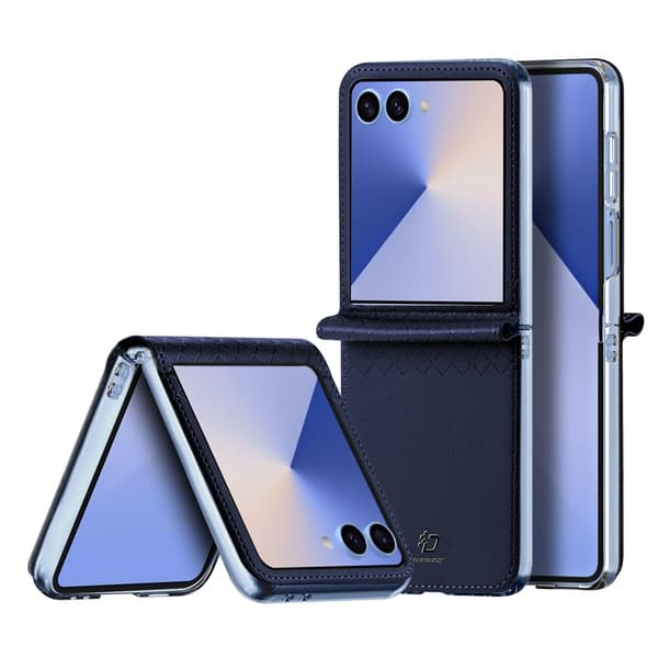 DUCIS Samsung Z Flip7 Bril Series Cover - Blå Blå blue