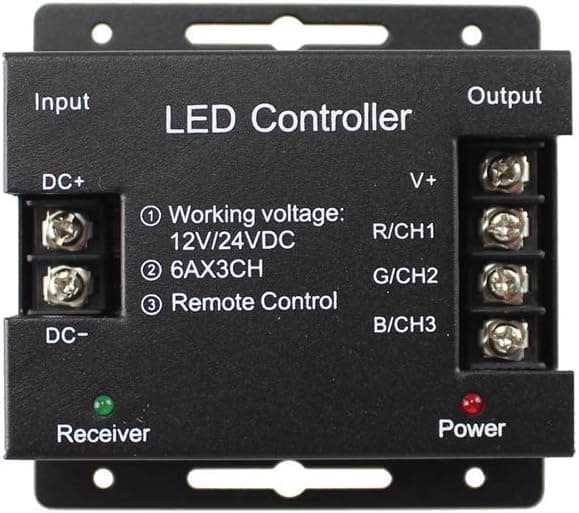 12V-24V RGB LED-berøringsdimmerbryter Dimmerbryter for LED-strips