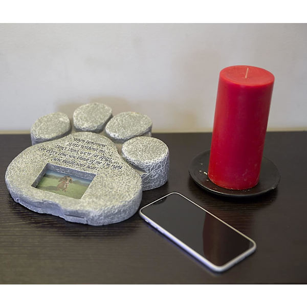 Toscano Memorial Cat Pet Honor Statue Gravstein, harpiks, antikk stein,