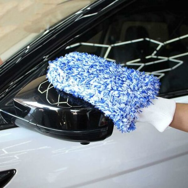 Bilvask vanter mikrofiber handske bil bil mikrofiber handske mikrofiber rengøring handske mikrofiber handske til vedligeholdelse