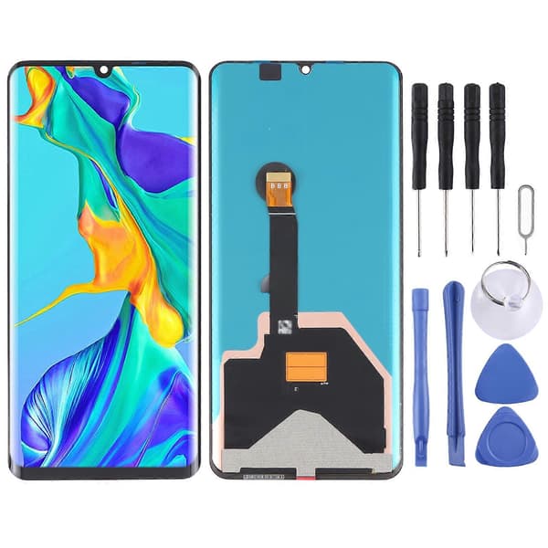 OLED LCD-näyttö Huawei P30 Prolle digitointilaitteella, täydellinen kokoonpano Inte angivet