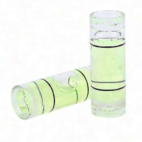 4 st akrylrör bubbelvattenpass för mätinstrument D 8mm L 22mm