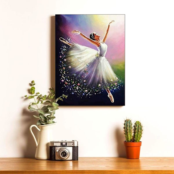 Diamond painting DIY Diamond painting Dans Kvinna Full Drill Broderi Strass Diamond painting Set 30x40cm,
