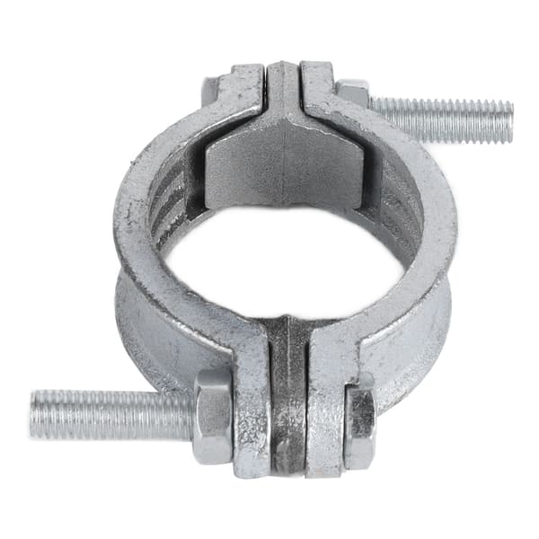 Galvaniseret stålslangeklemme til 76-94 mm gummiringe stålrør