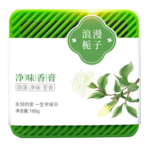 Solid Jasmin Aromaterapi Bil Luftfrisker Balsam Langvarig Duft Deodorizer
