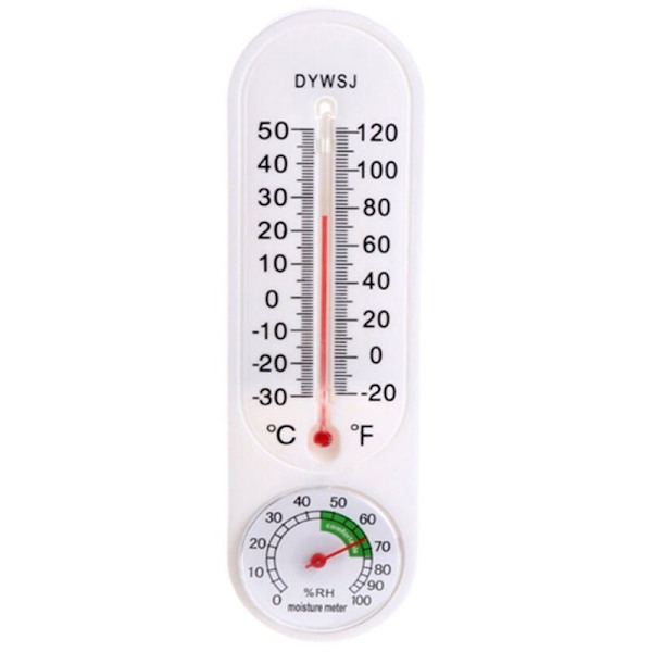1 termo-hygrometer (sendkrok) spesielt avl termo-hygrometer