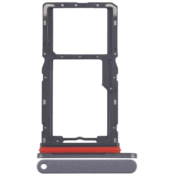 För Galaxy Tab A11+ SM-X236/X230 KOMPATIBEL SIM + Micro SD-kortfack Silver