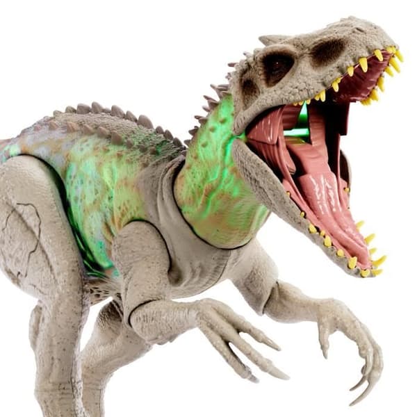 Indominus Rex -kamuflaasihahmo - Mattel - HNT63 - Dinosaur Jurassic World Monivärinen Harmaa Grå Plast