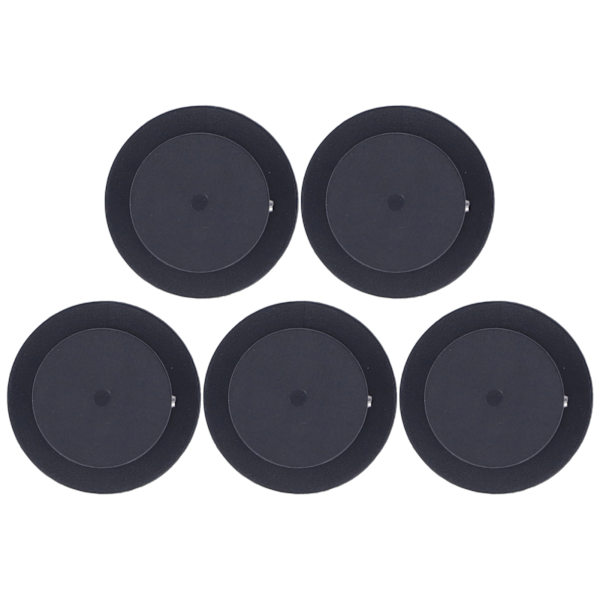 5st Surfa koppel Plug Replacement Round Board Cup Plug for Surfboard Longboard Svart
