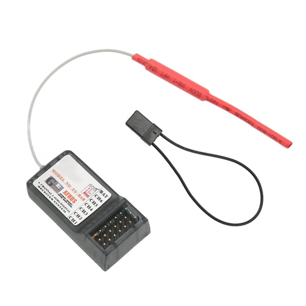 FS R6B 2,4Ghz 6CH RC-mottaker for FlySky I6 I10 TH9X FS CT6B FS T6 RC-sendererstatningsmottaker