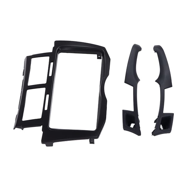 2DIN Bilradio Stereo Dash CD Panel Udskiftning til Toyota Yaris Vitz Platz 2005 2011 Sort