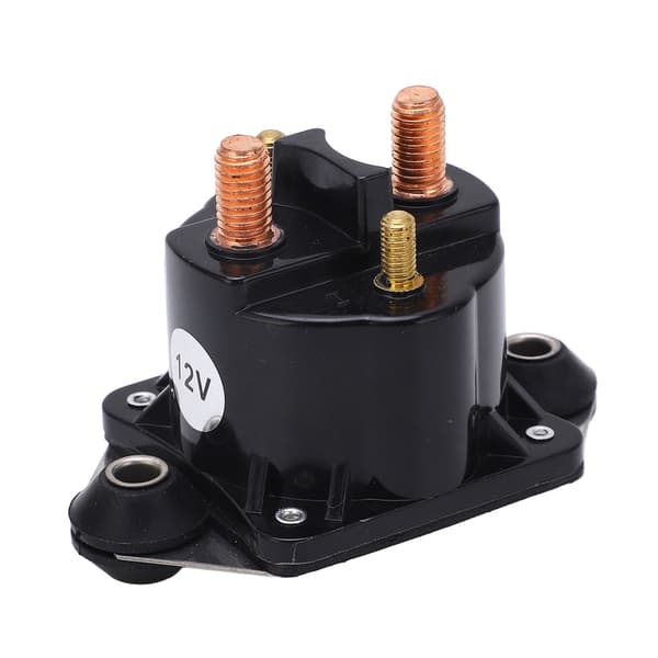 12V Starter Power Trim Relæ 89 68258 4 Terminaler 100A Intermitterende Strøm til Mercruiser Udenbordsmotor