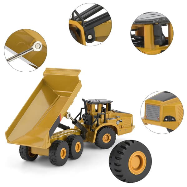 Alloy Dumper Model Høj Simulation Konstruktionskøretøj Legetøj
