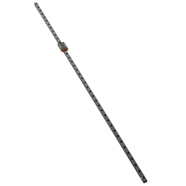 MGN12H Stål Linjärskena Guide 1000mm Längd 27mm Bredd Glidblock