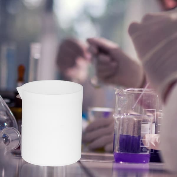 PTFE Høj Smøring Syre-Base Resistent Bægerglas Målebæger 100ml