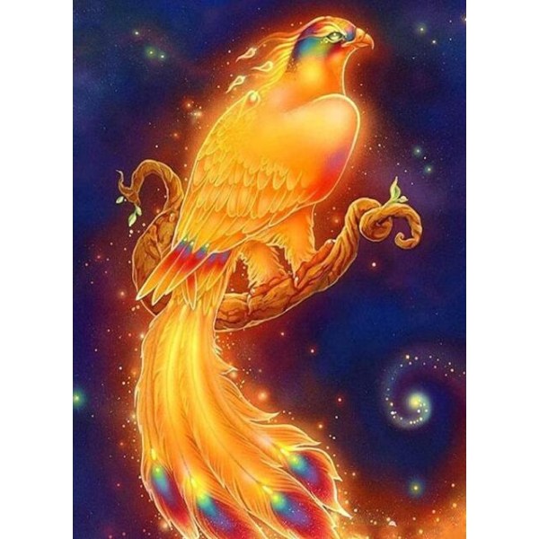 Parrot Phoenix diamantmaleri (30×40 cm)
