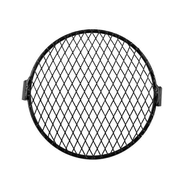 Retro motorsykkel frontlysdeksel for cafe racer, 6,3\" diamantgrill sidemontering