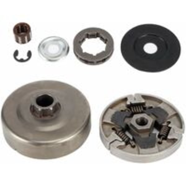 3/8in-7 clutch trommelfelg tannhjul monteringssett for Stihl MS660 066 064 MS640 MS661 elektrisk sag
