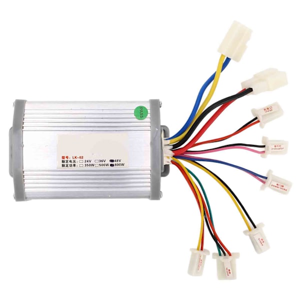 48V 800W Elcykel Borstad Controller Lithium Battery Cykel Eftermontering Controller delar