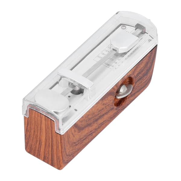 Mini Mekanisk Metronom Universal Portabel Traditionell för Piano Ukulele Gitarr Violin