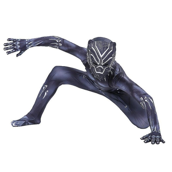 Black Panther Kids Halloween Cosplay -supersankaripukeutuminen 110cm