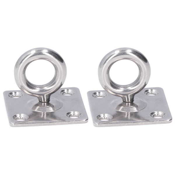 2-pack 316 Rostfria Roterbara Krokar för Båtbultar Takbjälkar