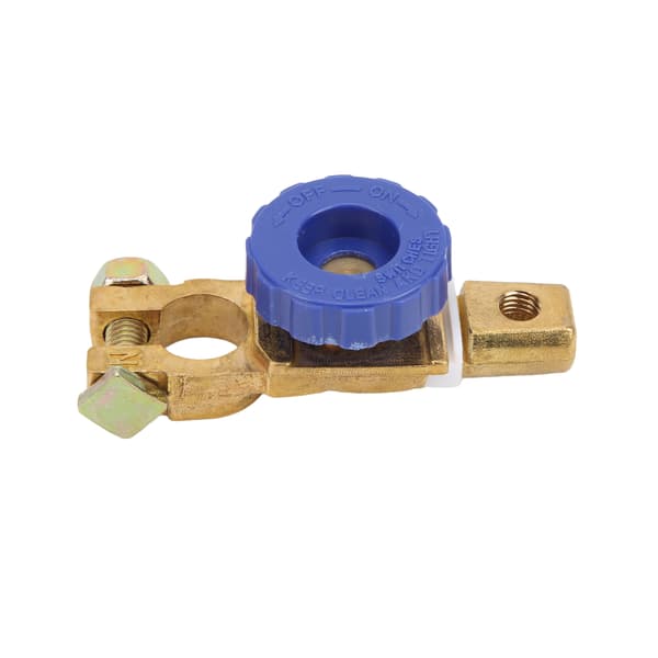 Batteri Afbryderkontakt Top Post 15‑17mm 100A Messing Rustfri til Bil RV Båd Lastbil