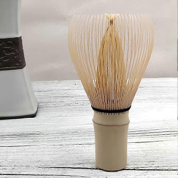 Bambu Japansk Tevisp Matcha Bambu Tevisp Traditionell Handgjord Bambu Tevisp