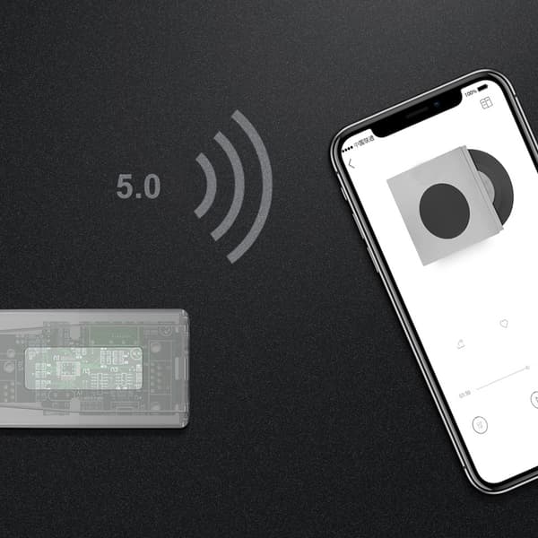 2 i 1 Trådløs Bluetooth 5.0 Mottaker Sender Bilhøyttaler AUX Lydadapter