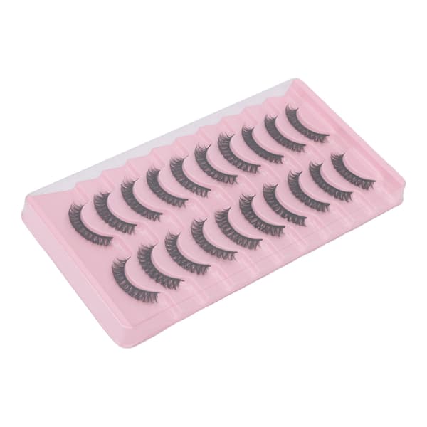 10 Par DD Curl Multipack Øyenvippe Extensions Lett Komfortable Myke Vipper Makeup Type A