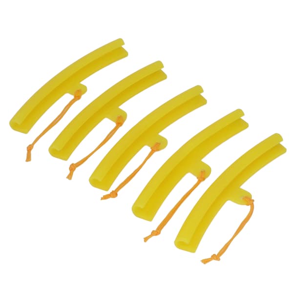 5-pack Motorcykel Hjul Fälgskydd Elastisk Universal 20cm 7.87in