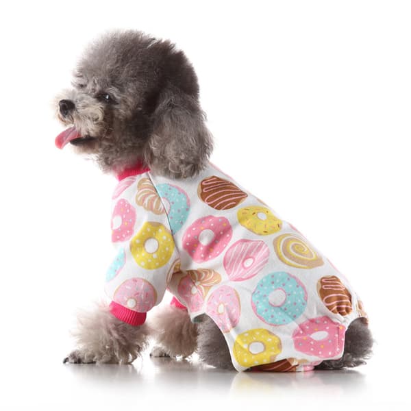 Kæledyrstøj Hundepyjamas Trøjer, Kæledyrstøj Efterår Vinter Pyjamas (M Størrelse)