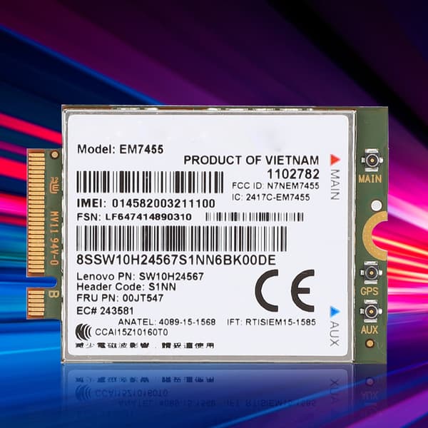 EM7455 Trådløst 4G LTE Modul Netværkskort 50 Mbps Passer til Lenovo ThinkPad