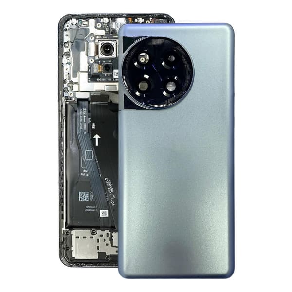 Til OnePlus ACE 2 PHK110 Batteri Glas Bagcover Blue