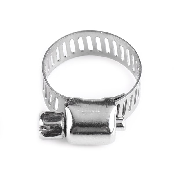 Rustfri stål slangeklemme 8mm til 12mm