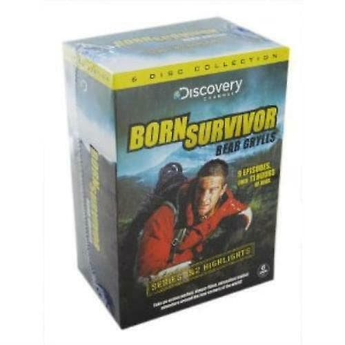 【HT】6-disc samling - Bear Grylls Born - Region 2 - Som ny DVD DVD