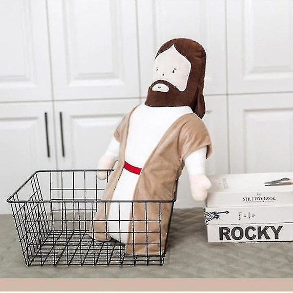 Jesus Kristus Kudde Plyschkudde Fylld Toy Jesus Form Kroppskudde Sängkläder Sovrum Hem50*28cm A