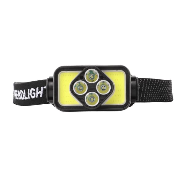 COB Hodelykt USB Oppladbar LED Hodelykt IPX4 Vanntett Hodelykt Bevegelsessensor Utendørsfiske Camping Hodelykt