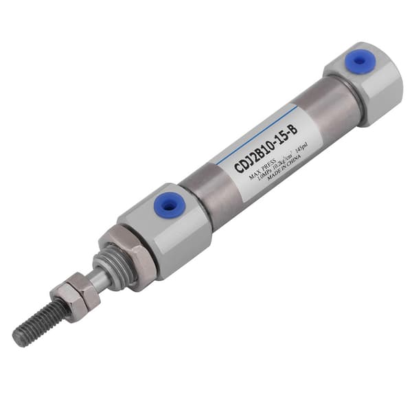 Mini Pneumatisk luftcylinder i rustfrit stål 15 mm 1 MPa maks.