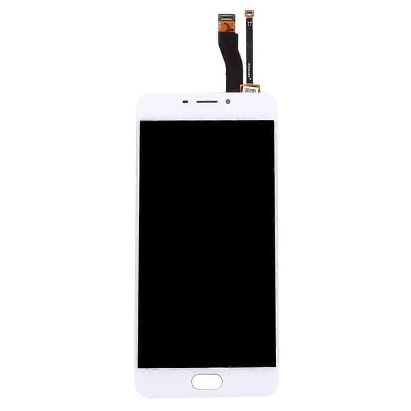 TFT LCD -näyttö Meizu M5 Note / Meilan Note 5 -puhelimeen digitointilaitteen täydellä kokoonpanolla White