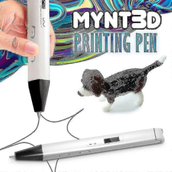 Profesjonell 3D-printpenn med OLED-skjerm av høy kvalitet - W